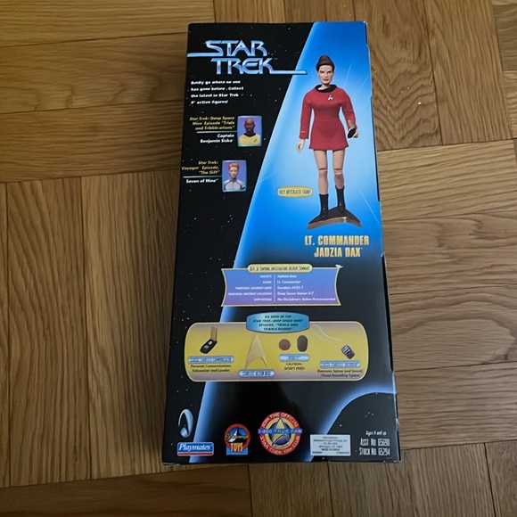 Star Trek Lt. Commander Jadzia Dax 9" Action Figure Playmates NEW - Picture 3 of 3